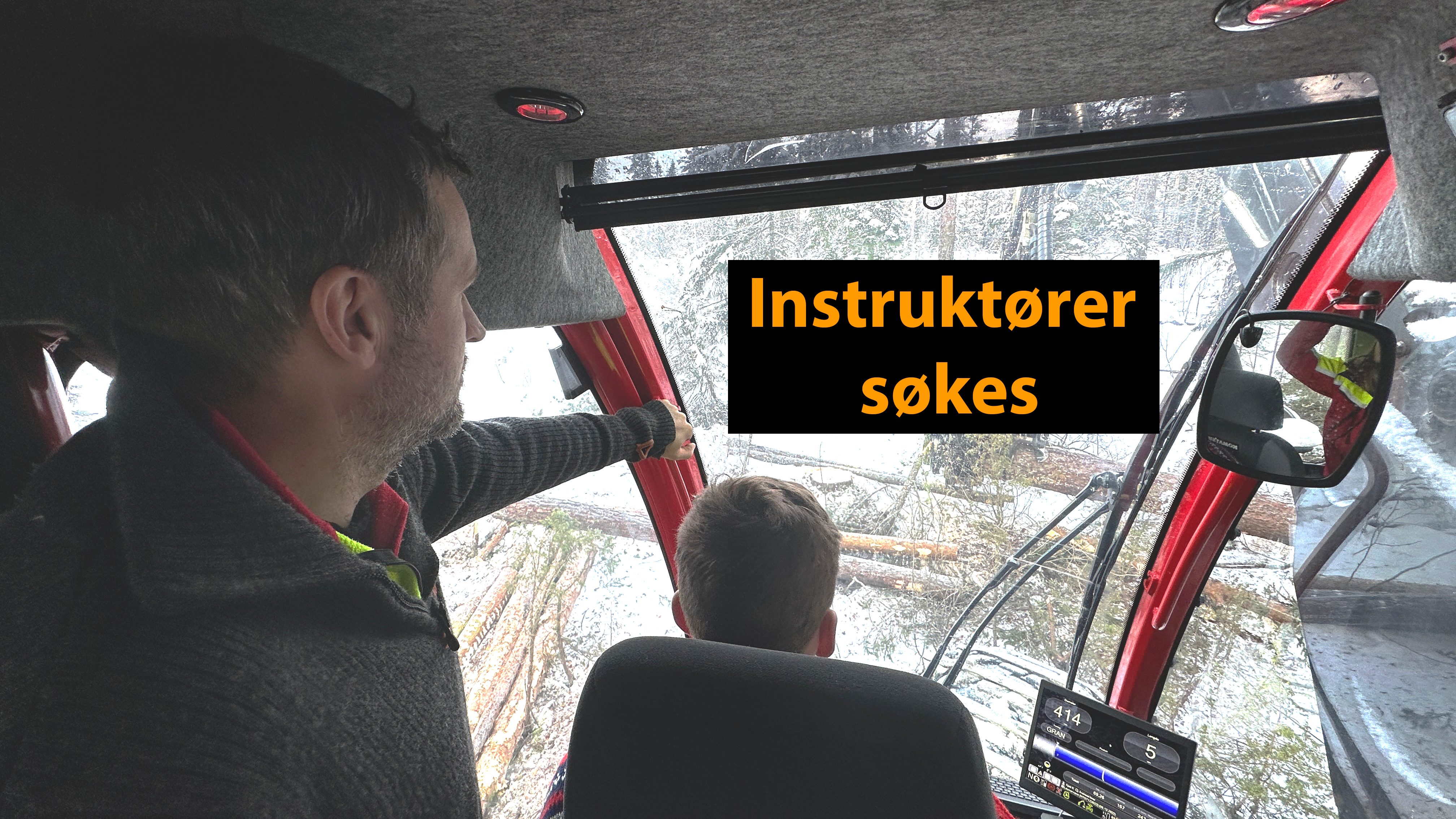 Søker 2&nbsp;nye maskininstruktør